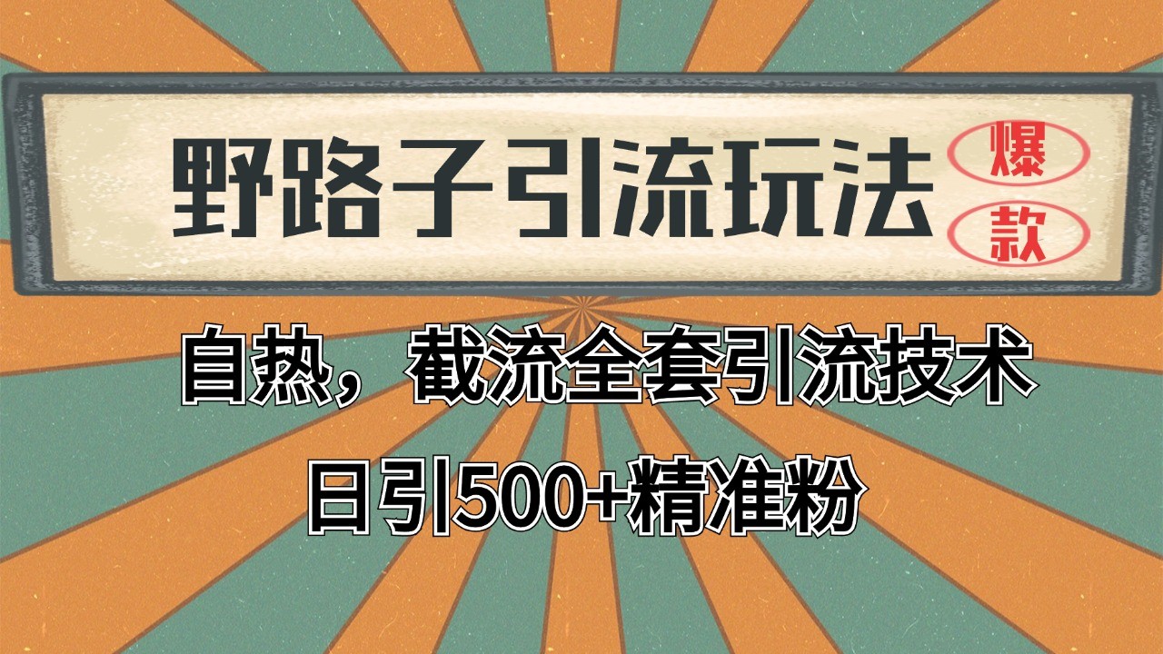 抖音小红书视频号全平台引流打法，全自动引流日引2000+精准客户-云创网