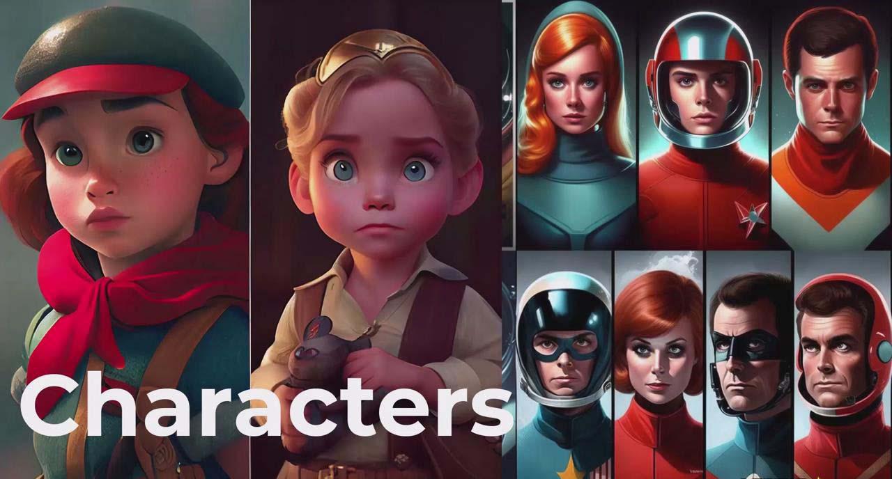 图片[3]-掌握 MidJourney V5 AI + ChatGPT创建一致的角色设计图像-22节课-中英字幕-云创网